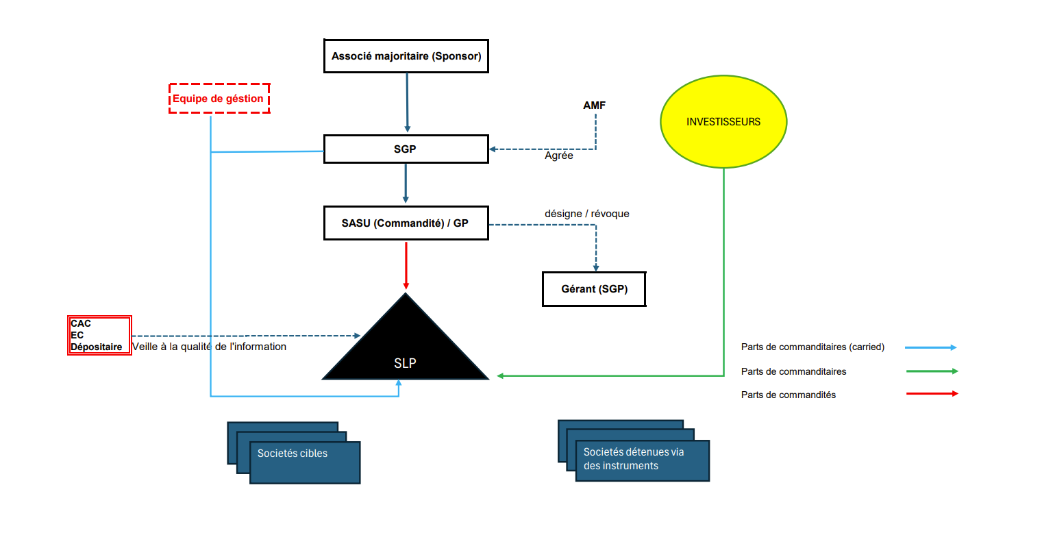 Exemple de structuration autour d’une SLP